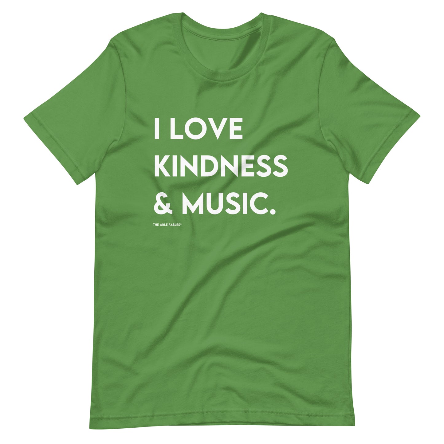 I Love Kindness & Music | Adult Unisex Tee