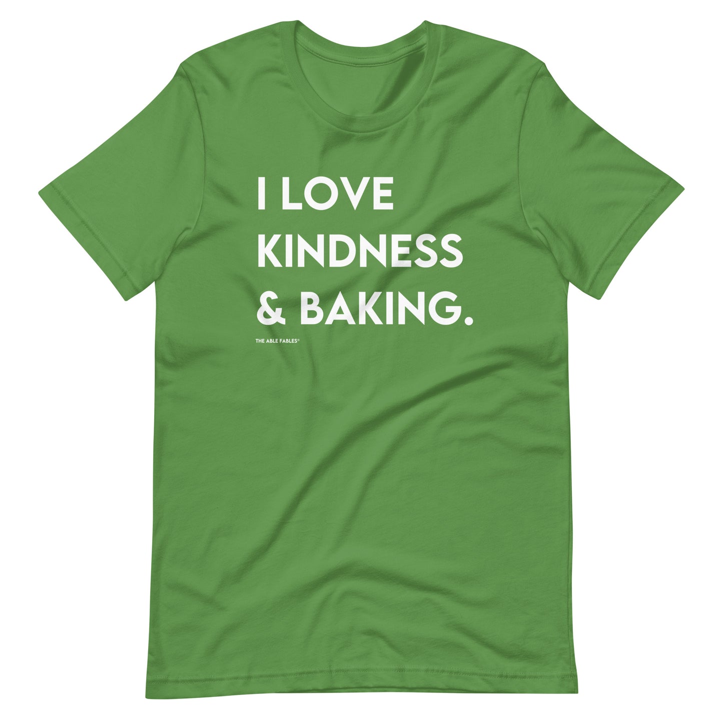 I Love Kindness & Baking | Adult Unisex Tee