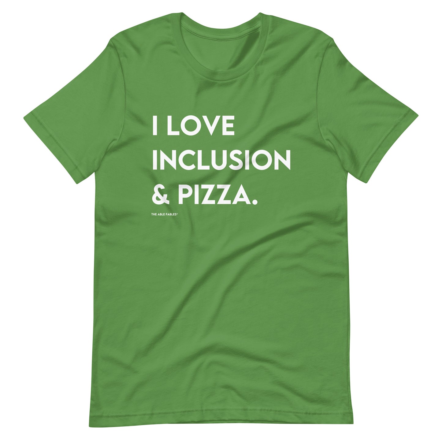 I Love Inclusion & Pizza | Adult Unisex Tee