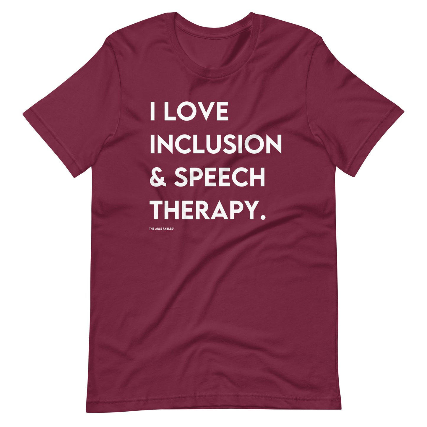 I Love Inclusion & Speech Therapy | Adult Unisex Tee