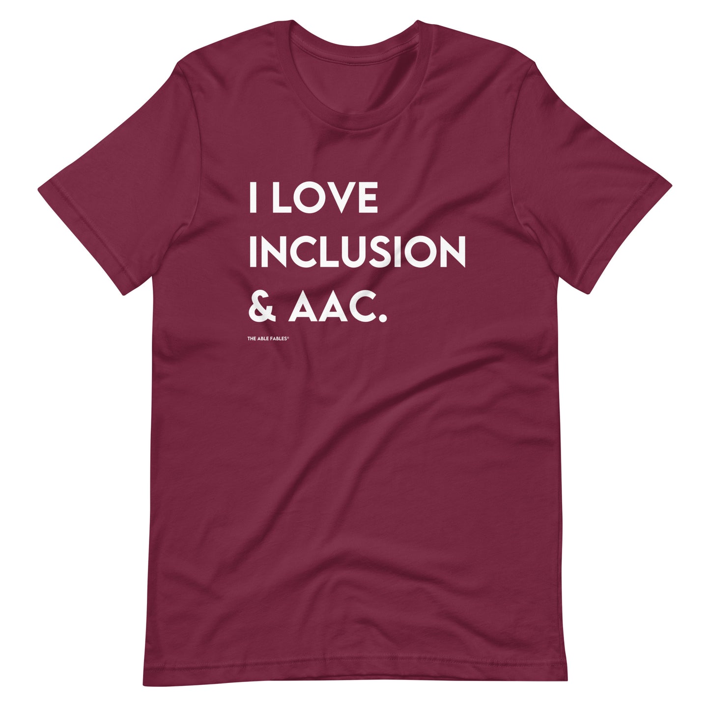 I Love Inclusion & AAC | Adult Unisex Tee