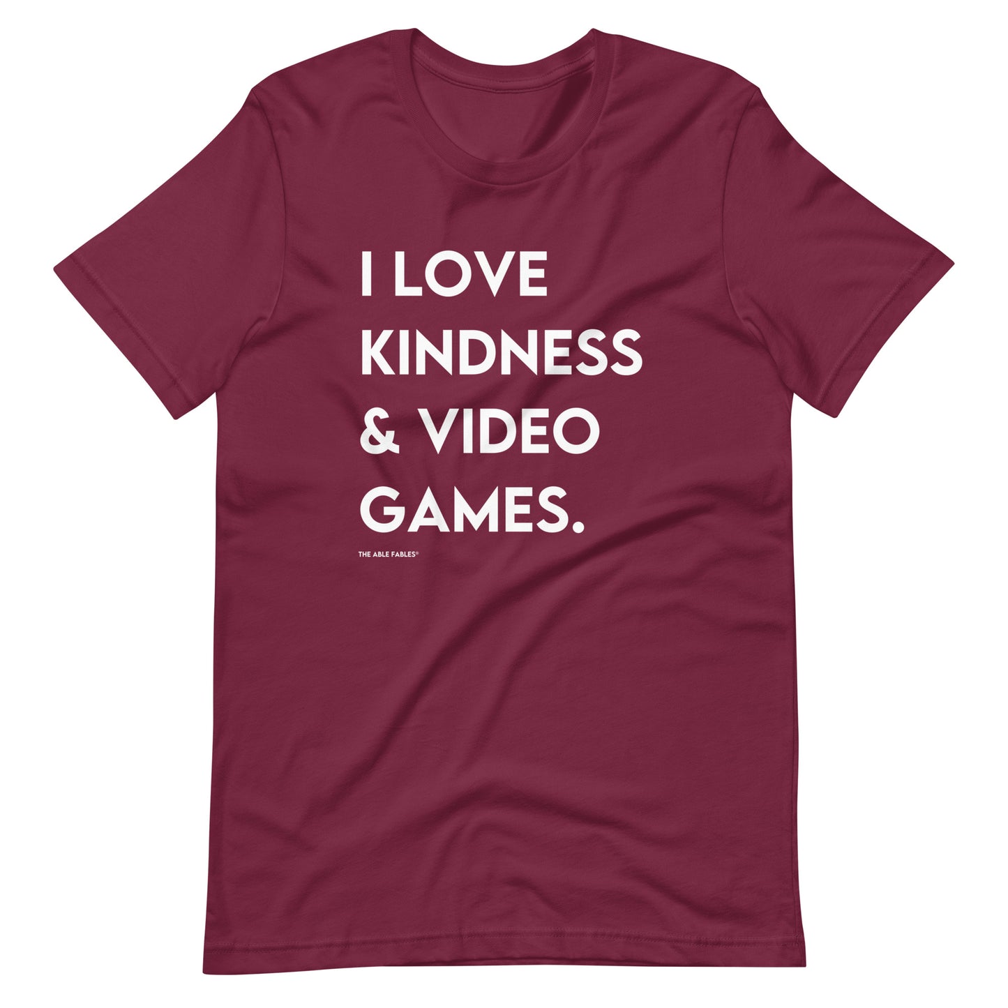 I Love Kindness & Video Games | Adult Unisex Tee