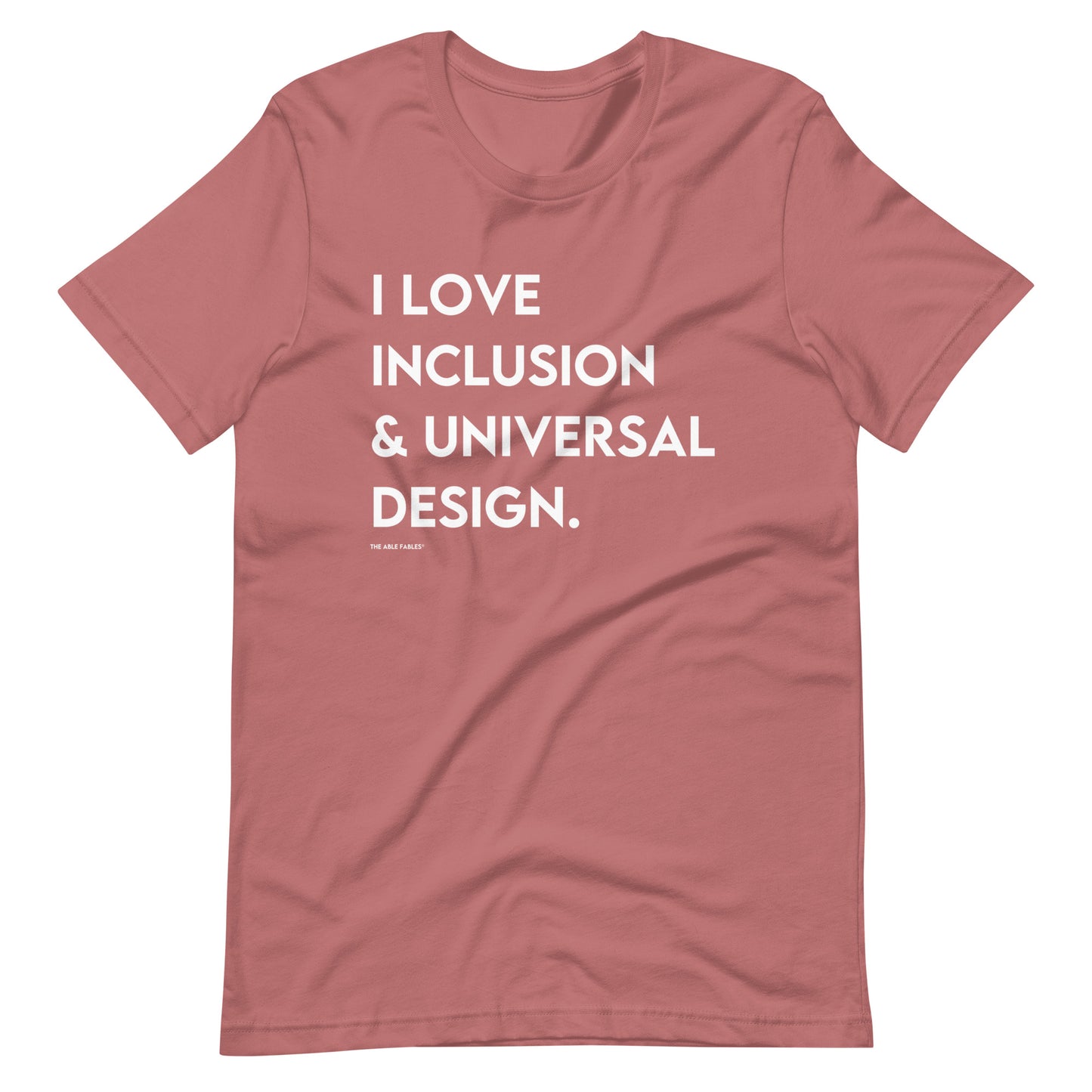 I Love Inclusion & Universal Design | Adult Unisex Tee