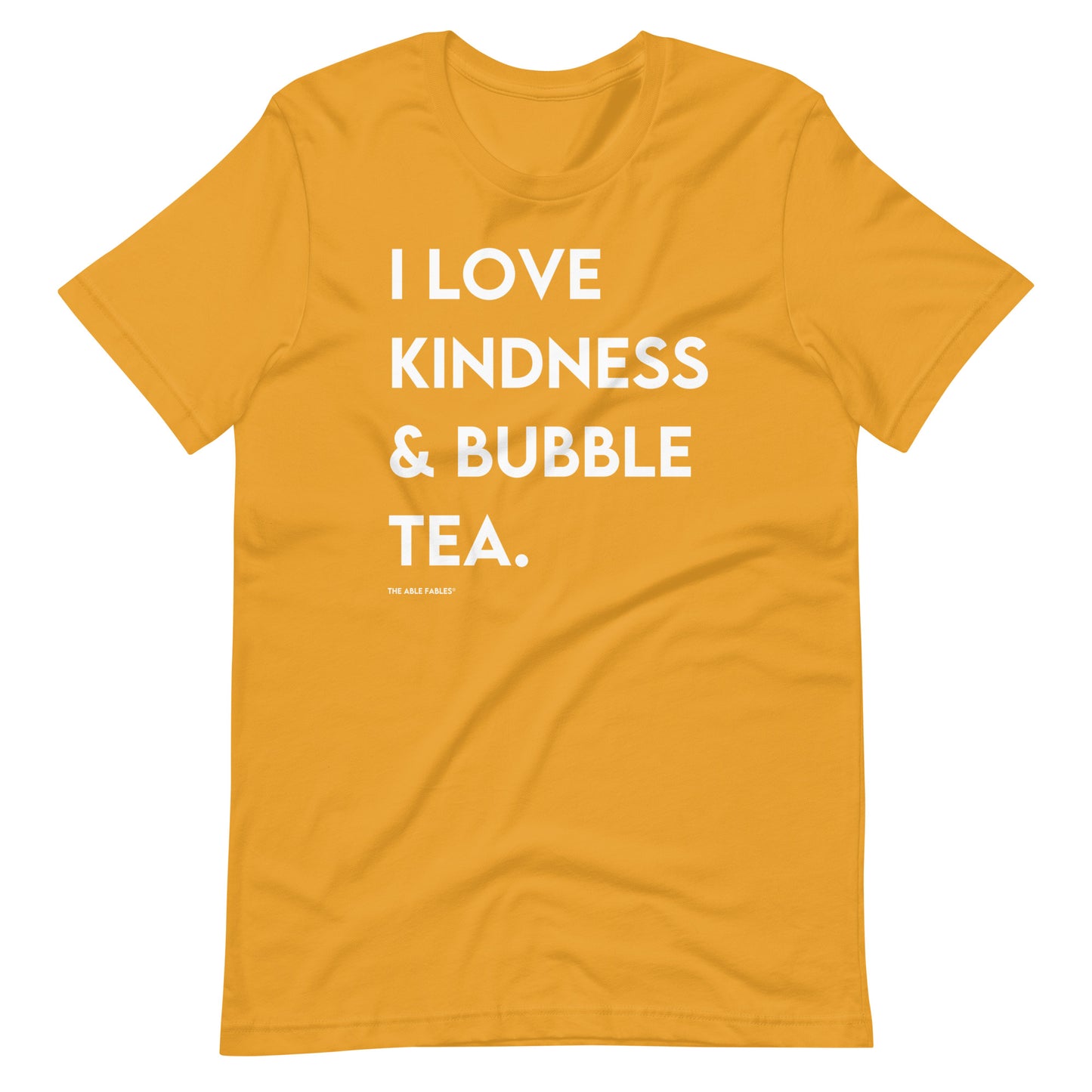 I Love Kindness & Bubble Tea | Adult Unisex Tee