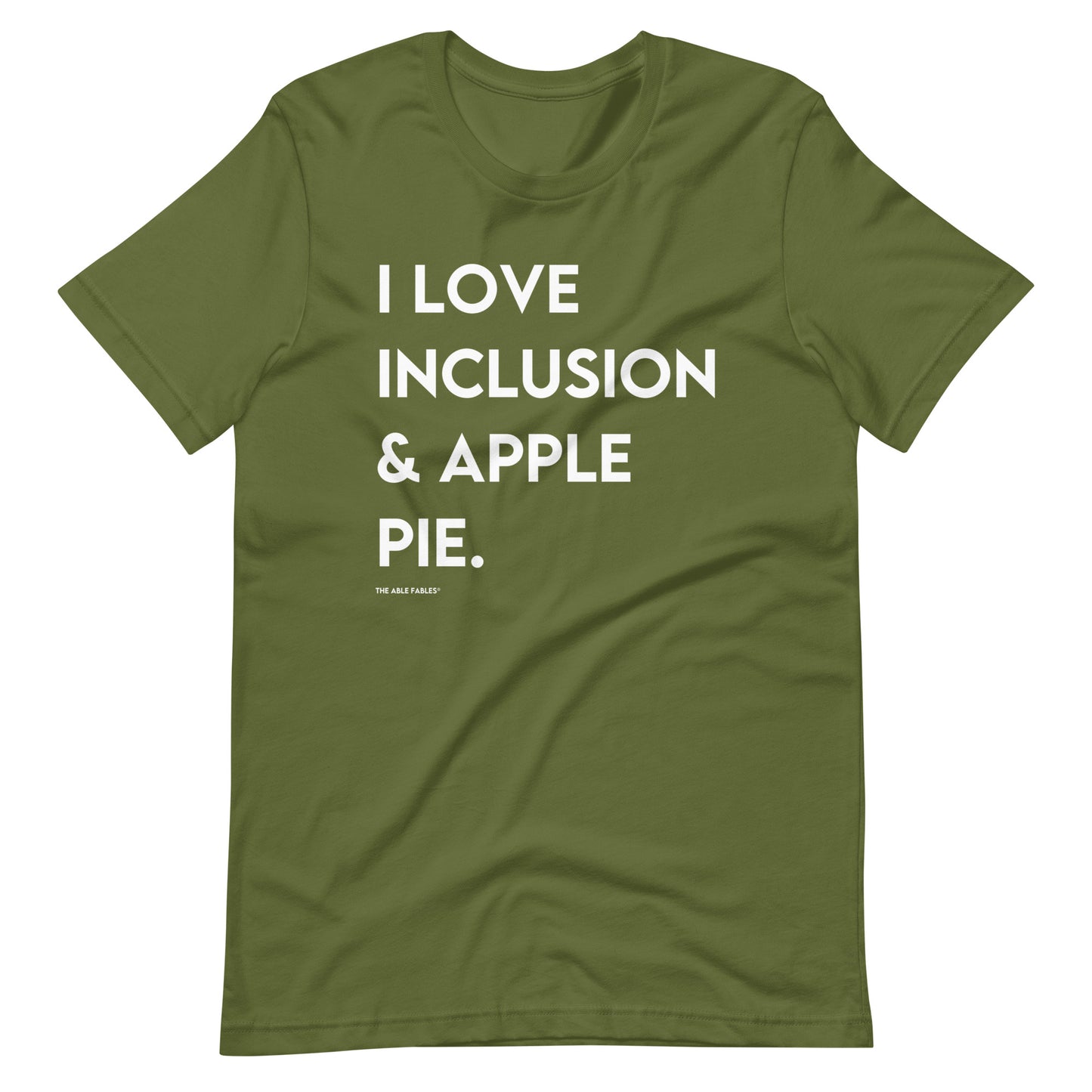 I Love Inclusion & Apple Pie | Adult Unisex Tee