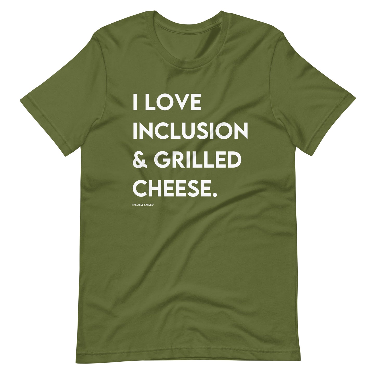 I Love Inclusion & Grilled Cheese | Adult Unisex Tee