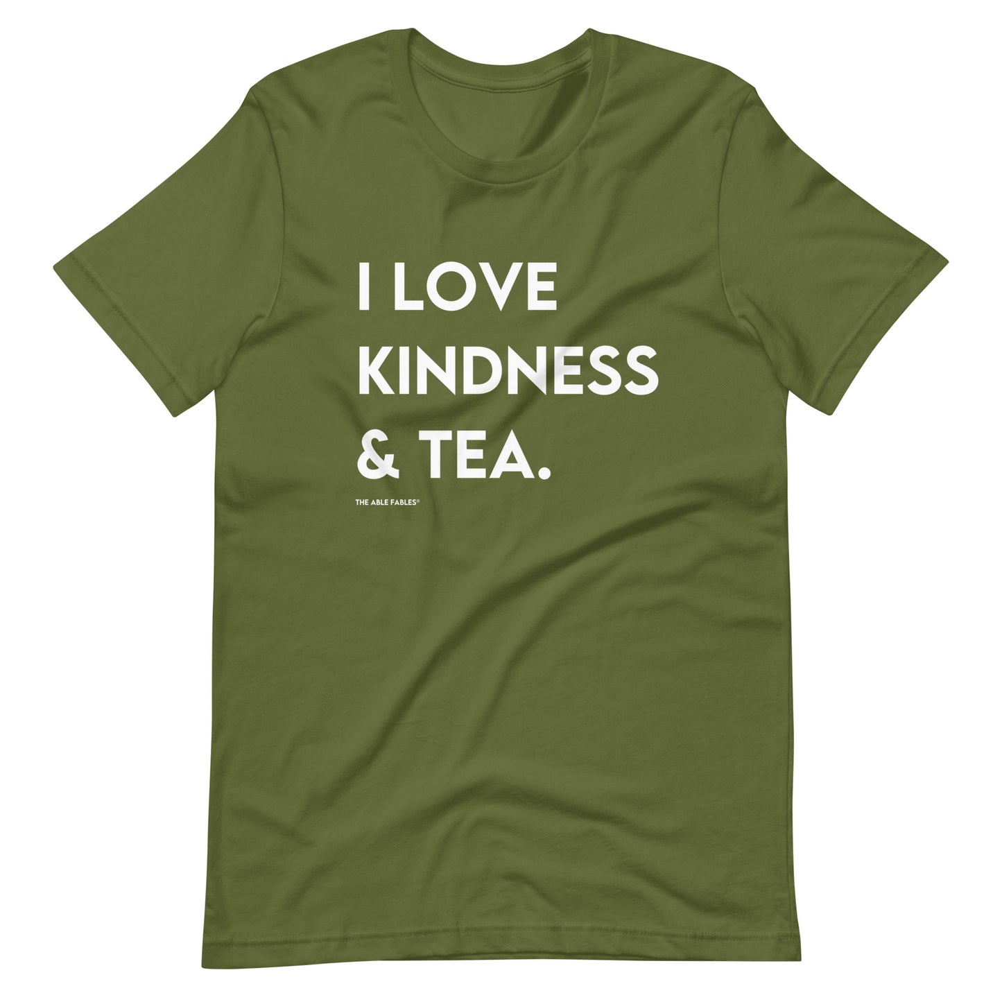 I Love Kindness & Tea | Adult Unisex Tee