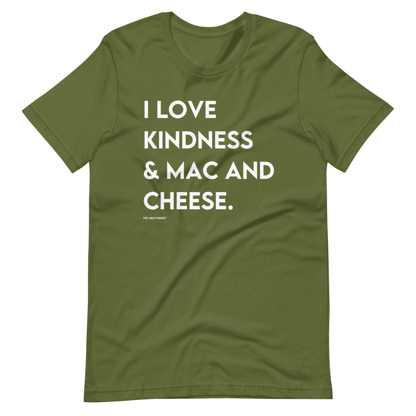 I Love Kindness & Mac And Cheese | Adult Unisex Tee