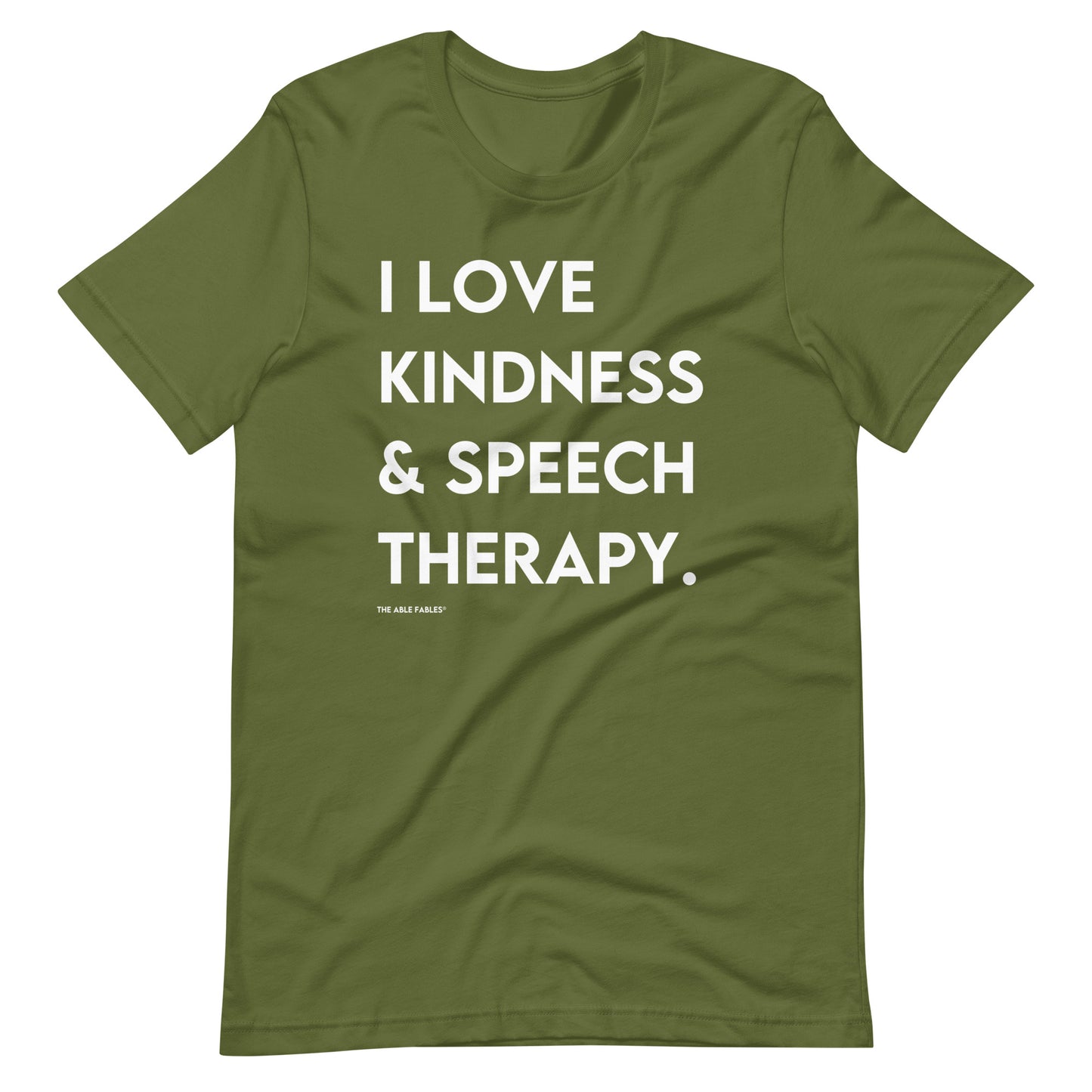 I Love Kindness & Speech Therapy | Adult Unisex Tee