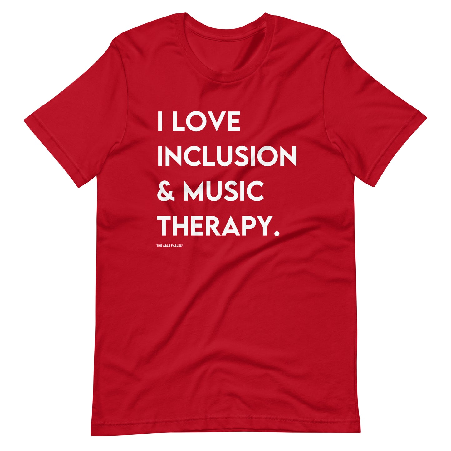 I Love Inclusion & Music Therapy | Adult Unisex Tee