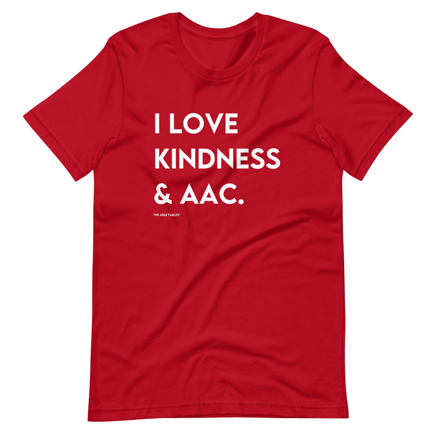 I Love Kindness & AAC | Adult Unisex Tee