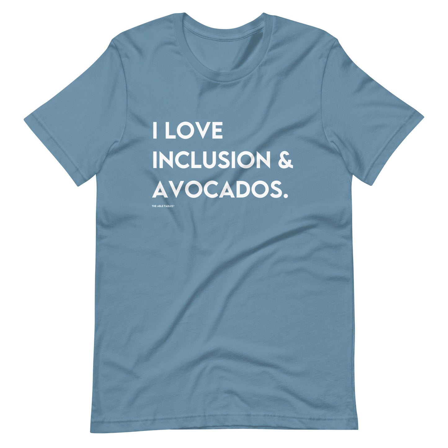 I Love Inclusion & Avocados | Adult Unisex Tee