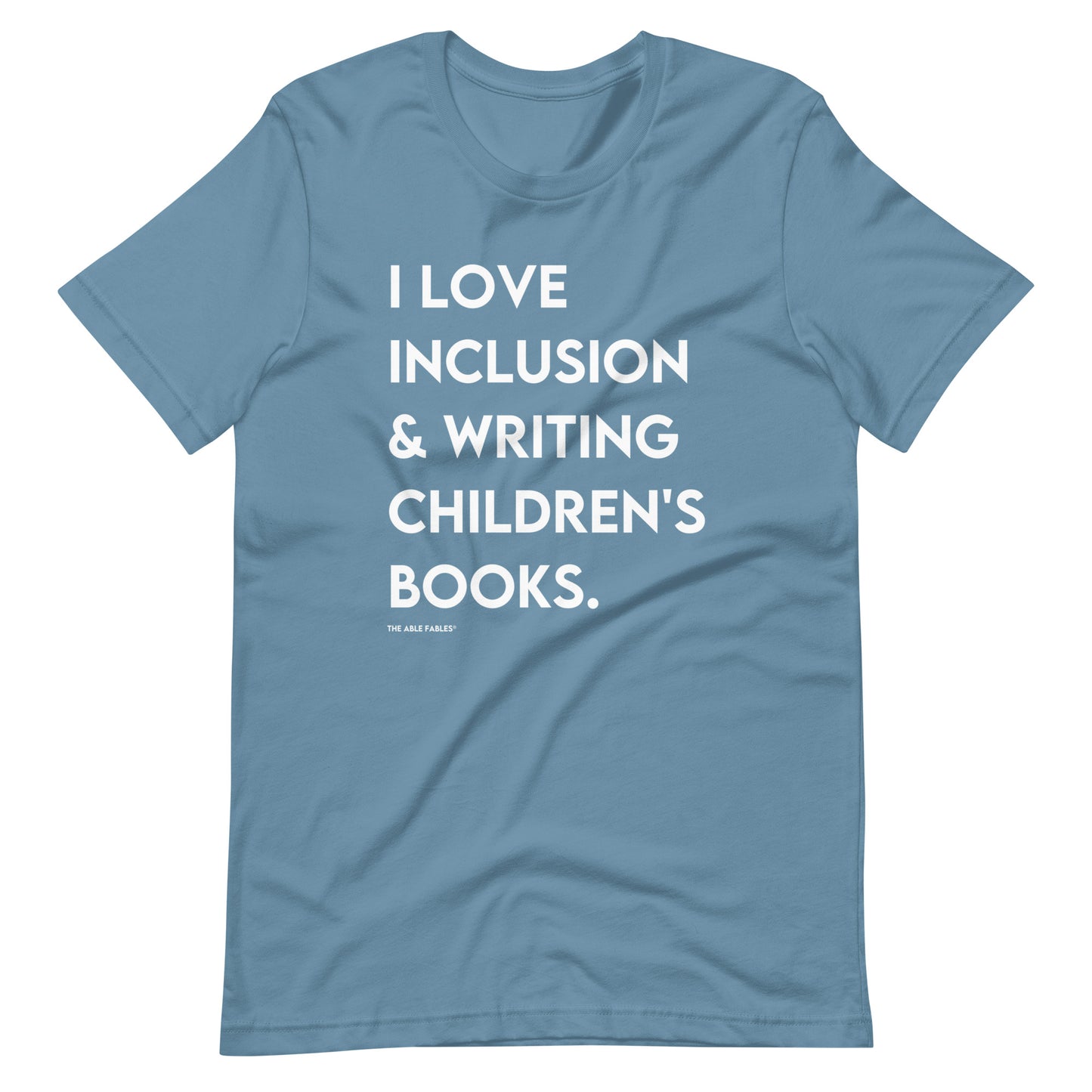 I Love Inclusion & Writing Children's Books | Adult Unisex Tee