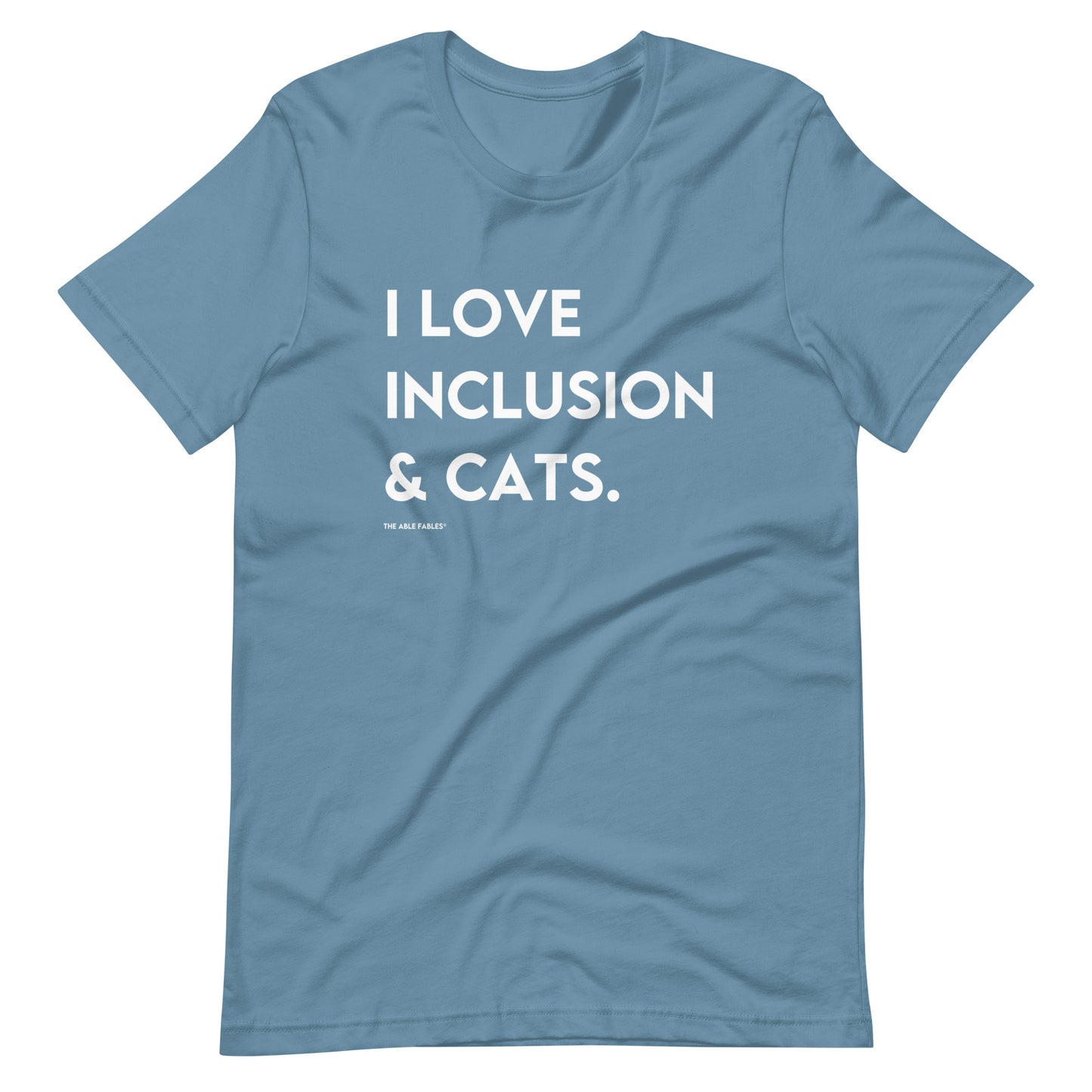 I Love Inclusion & Cats | Adult Unisex Tee