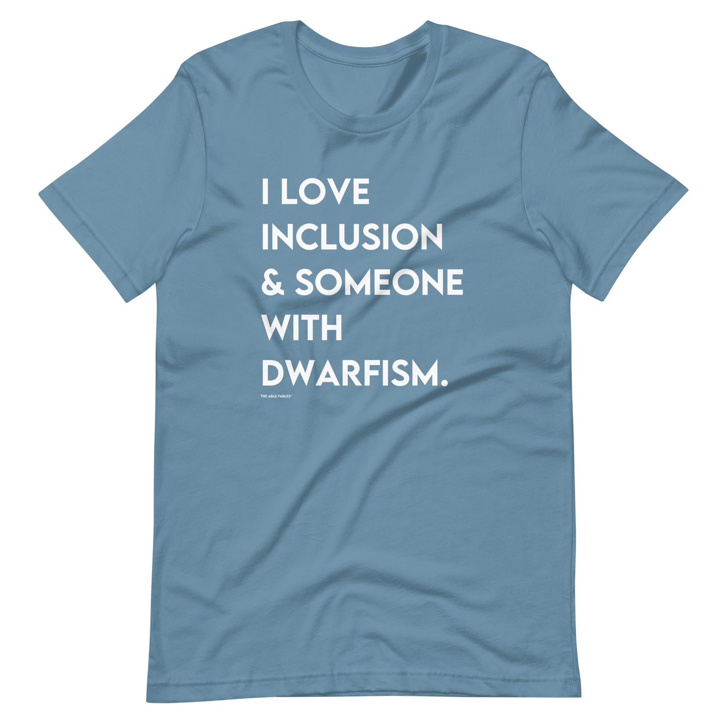 I Love Inclusion & Someone with Dwarfism | Adult Unisex Tee