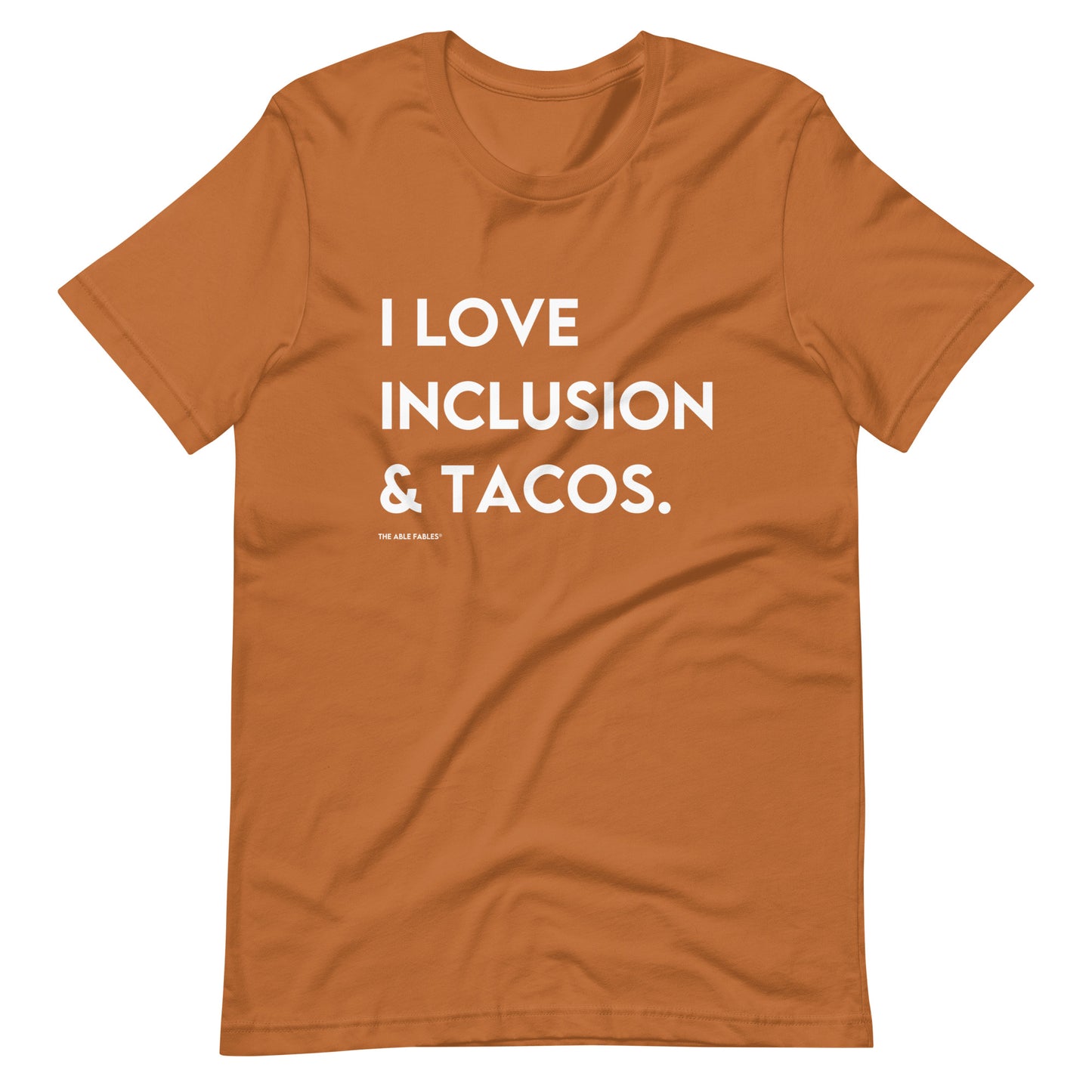 I Love Inclusion & Tacos | Adult Unisex Tee