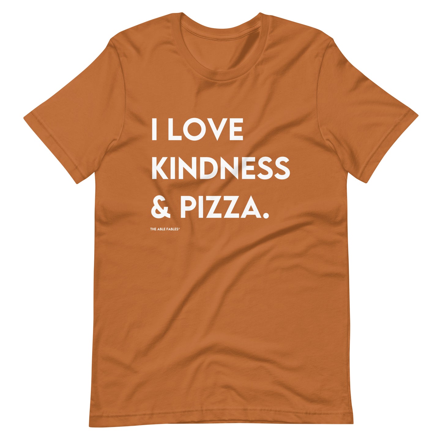 I Love Kindness & Pizza | Adult Unisex Tee