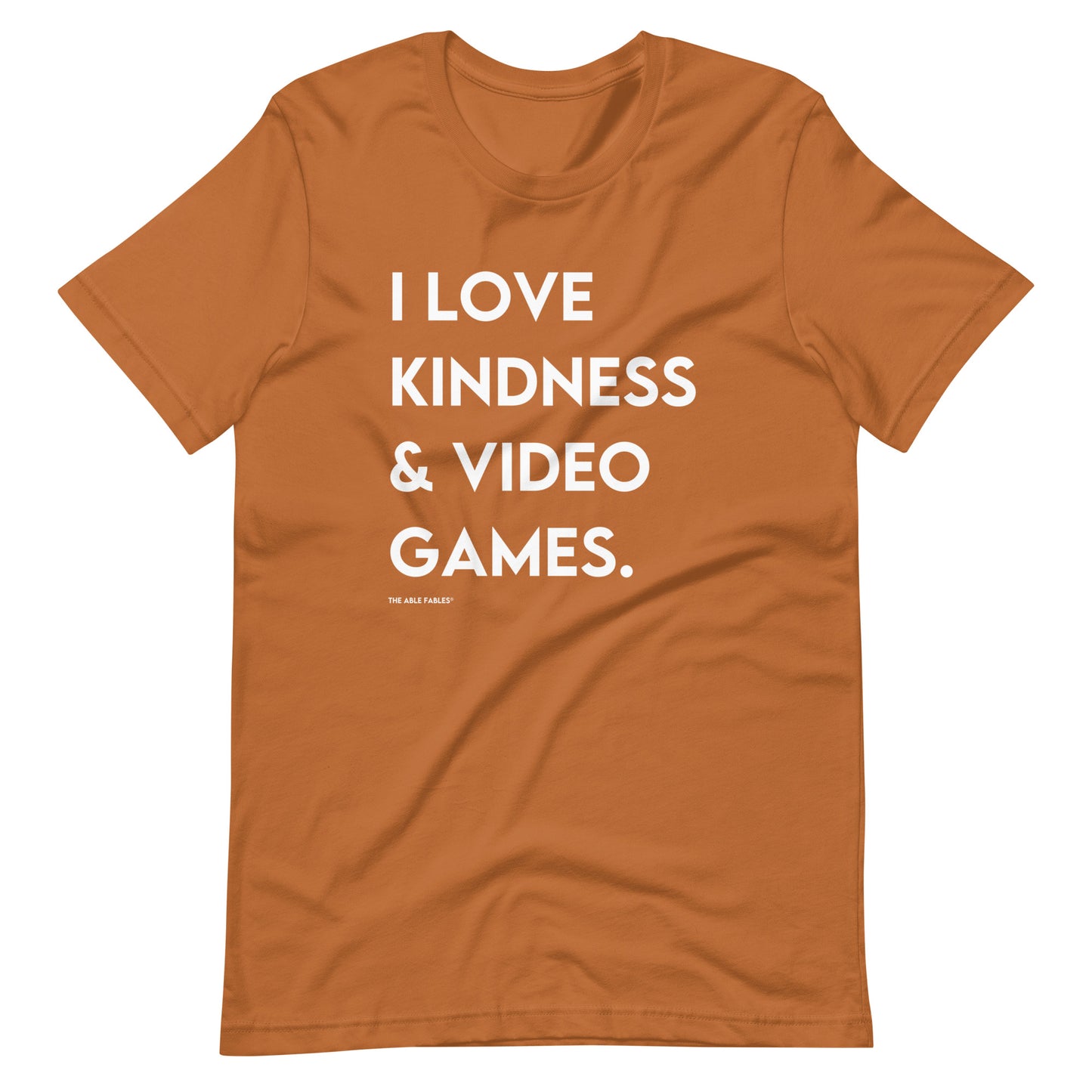 I Love Kindness & Video Games | Adult Unisex Tee